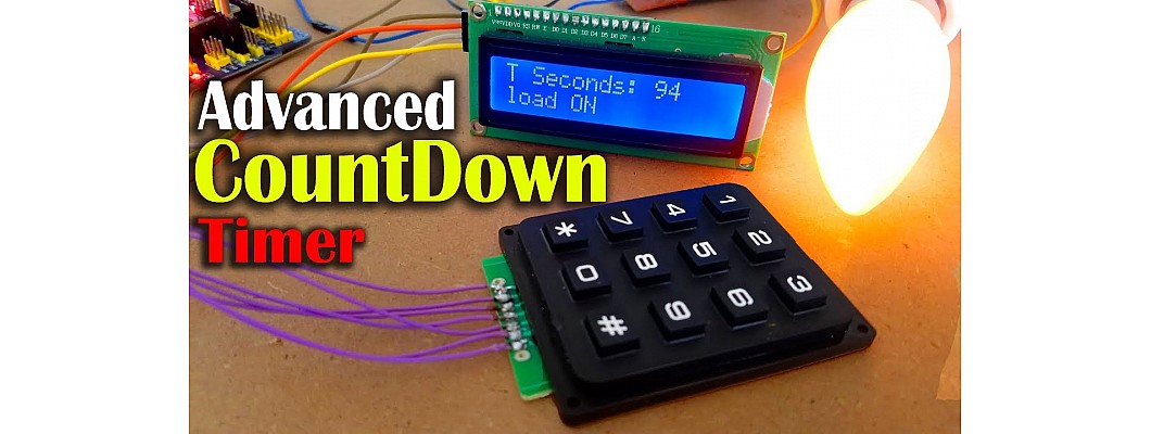 Countdown Timer Using Arduino 9870